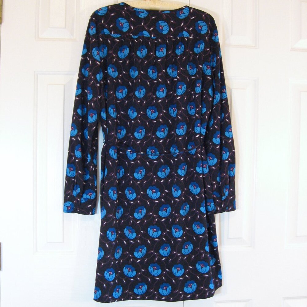 LOFT | 'Buttercup' Split Neck Shirt Dress - Picture 7 of 10